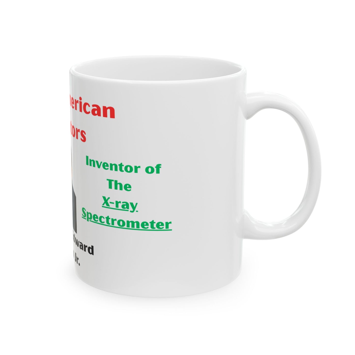 Black American Inventors Ceramic Mug - Coffee Cup, Inspirational Gift, History Lover, Educational, Unique Mug, 11oz, 15oz