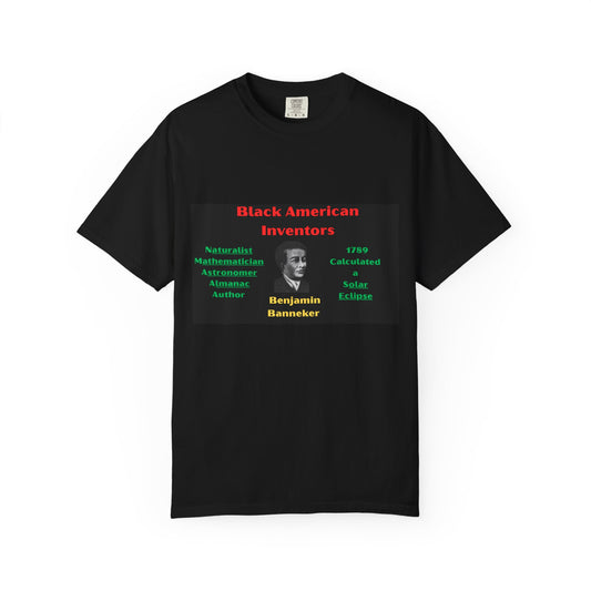Benjamin Banneker Unisex T-shirt, Black History Shirt, Inventor Tee, Educational Apparel, Gift for Teacher, Mens Womens Top