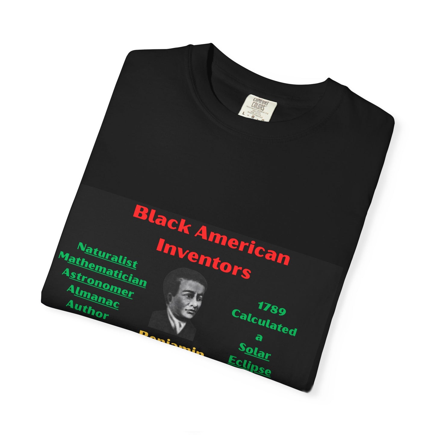 Benjamin Banneker Unisex T-shirt, Black History Shirt, Inventor Tee, Educational Apparel, Gift for Teacher, Mens Womens Top